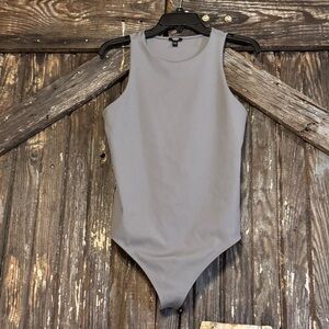Express Light Gray Bodysuit